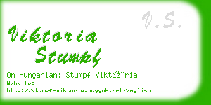 viktoria stumpf business card